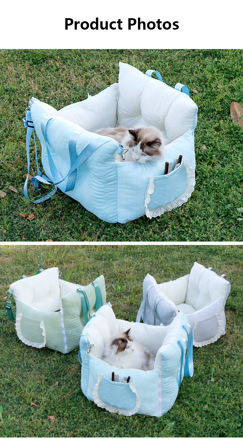 High Elasticity Eco Friendly Pet Car Bed