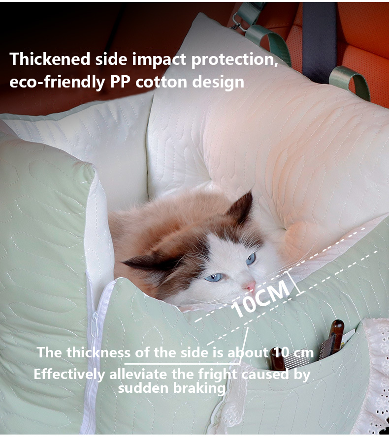 High Elasticity Eco Friendly Pet Car Bed