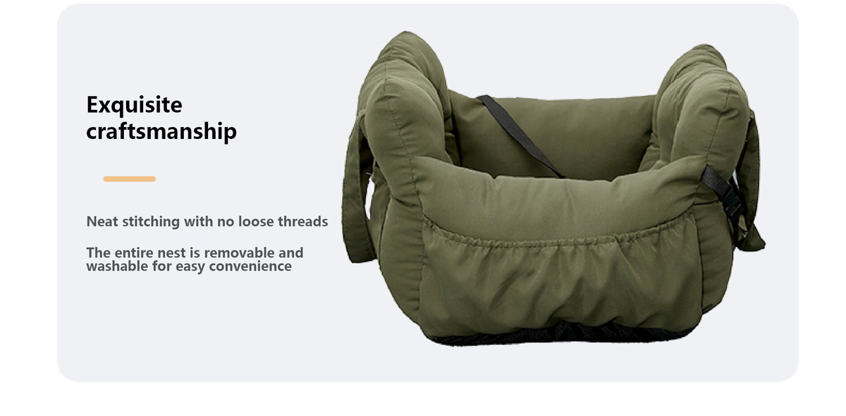 Wear-Resistant And Breathable Pet Car Bed