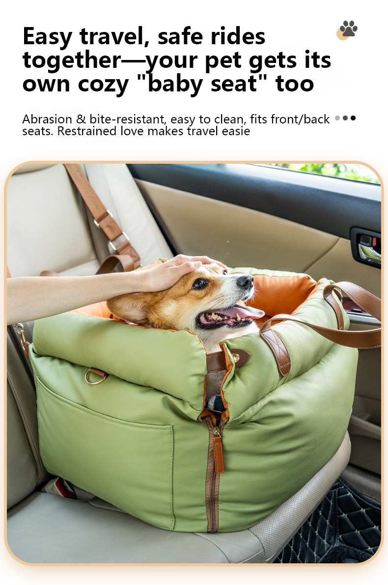 Waterproof and Antifouling Pet Car Bed