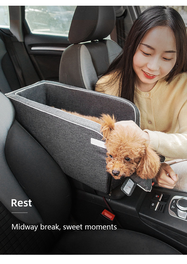 Travel Comfortable Center Console Car Bed