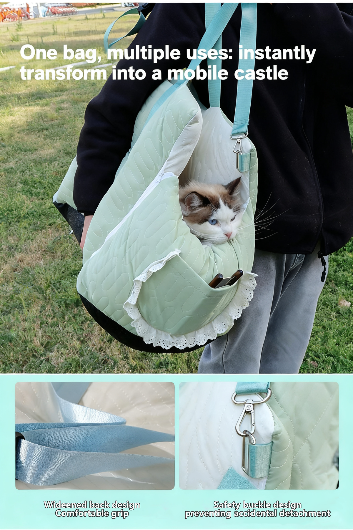 High Elasticity Eco Friendly Pet Car Bed