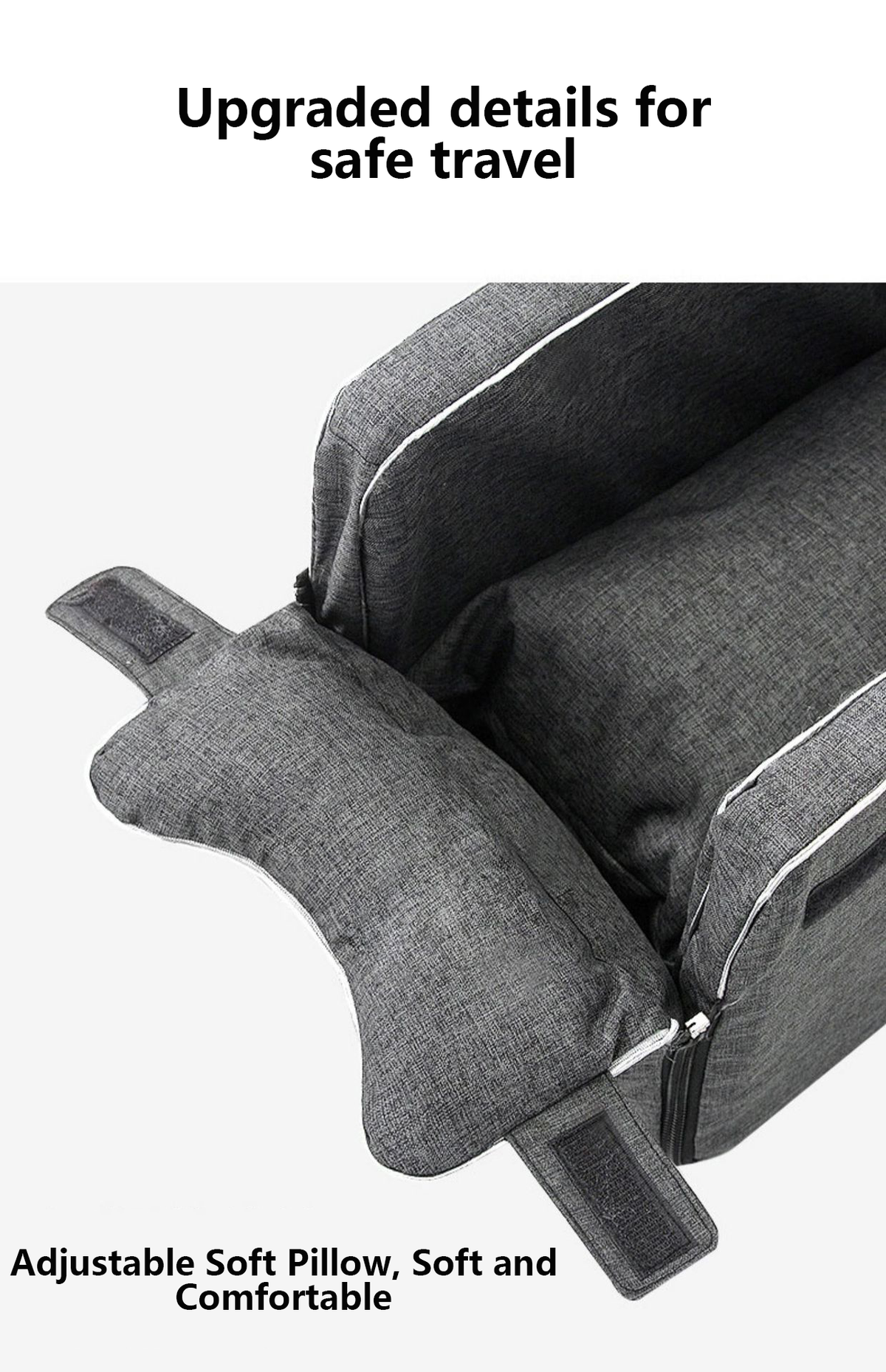 Travel Comfortable Center Console Car Bed