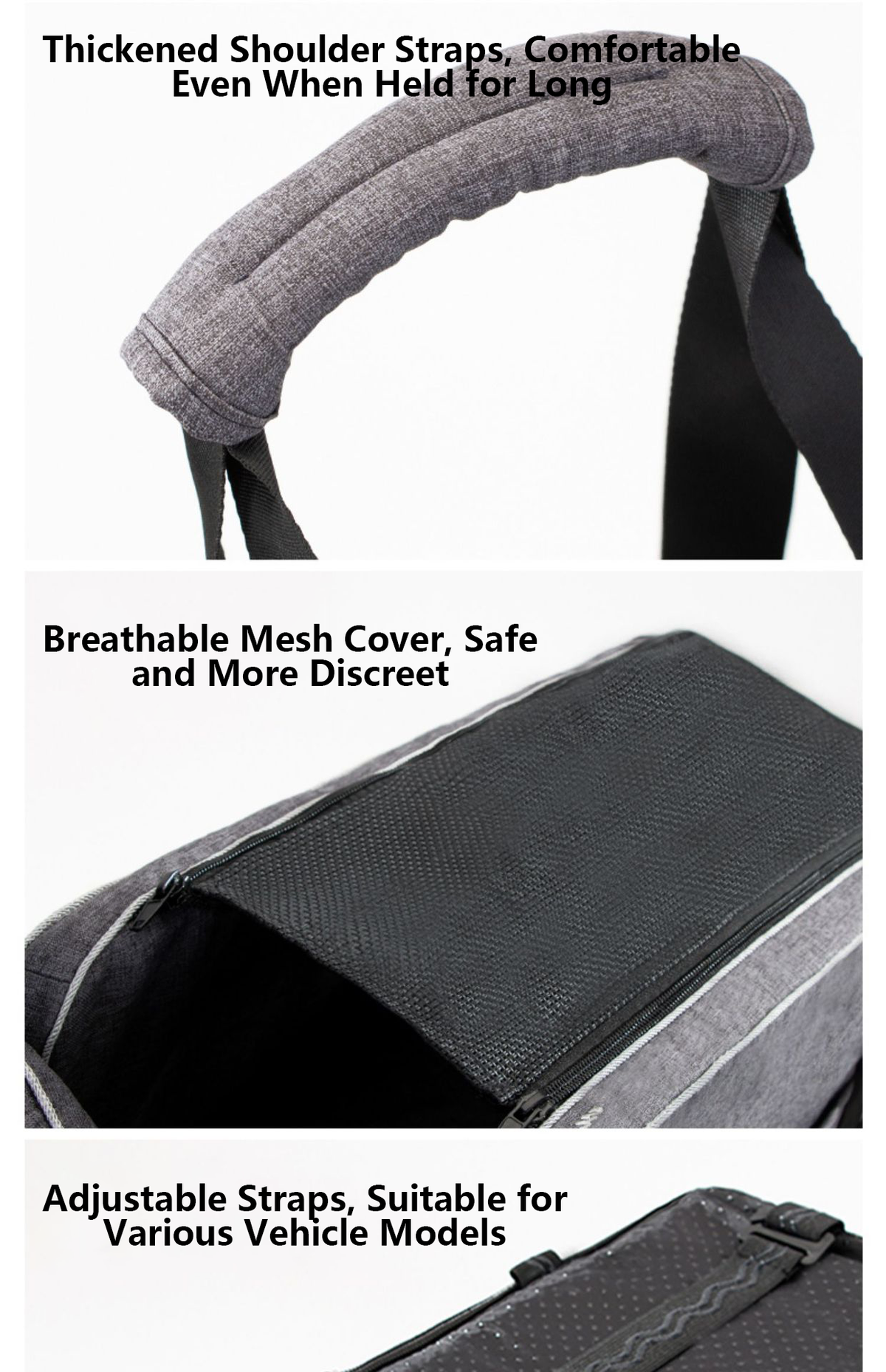 Travel Comfortable Center Console Car Bed