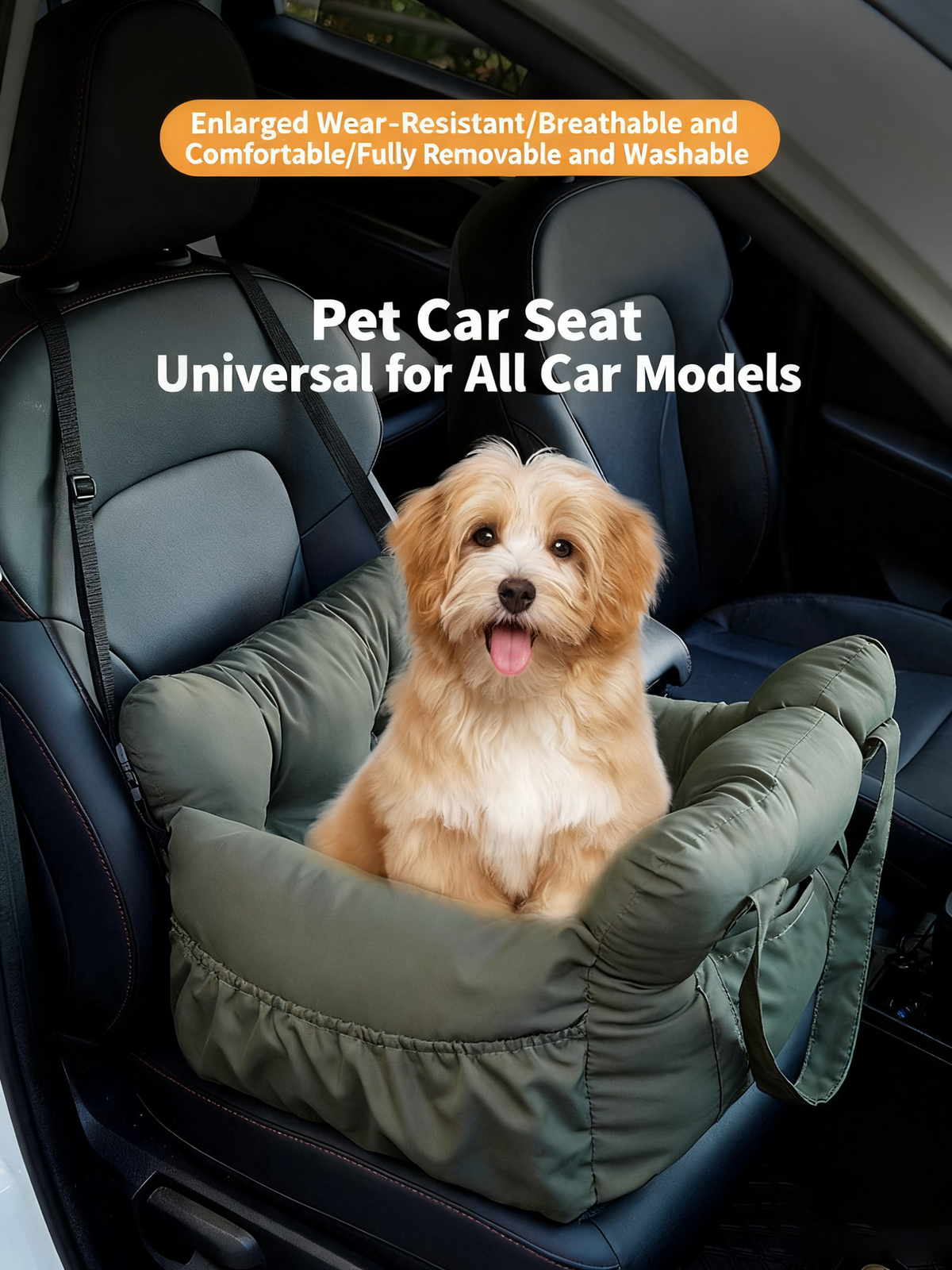 Wear-Resistant And Breathable Pet Car Bed