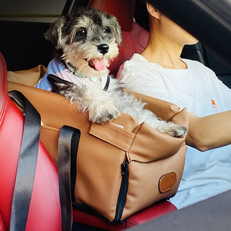 Fashionable Leather Center Console Car Bed
