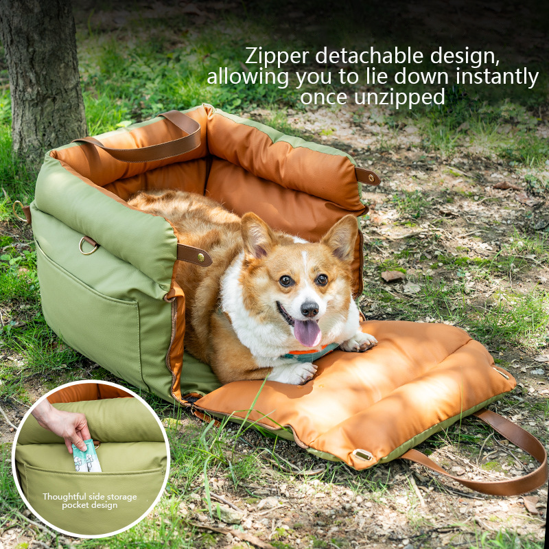 Waterproof and Antifouling Pet Car Bed