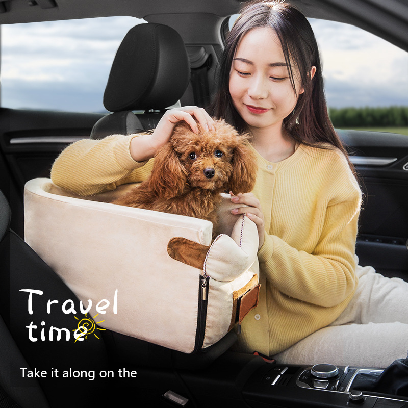 Travel Comfortable Center Console Car Bed
