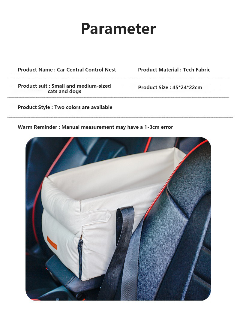 Outdoor Portable Center Console Car Bed
