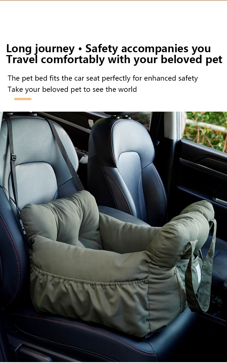 Wear-Resistant And Breathable Pet Car Bed