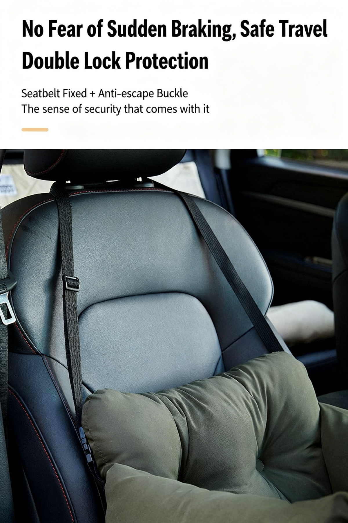 Wear-Resistant And Breathable Pet Car Bed