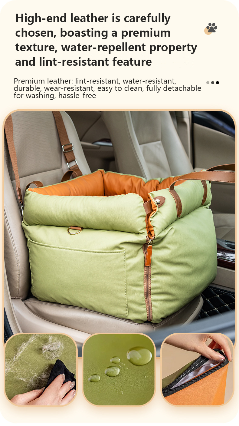 Waterproof and Antifouling Pet Car Bed