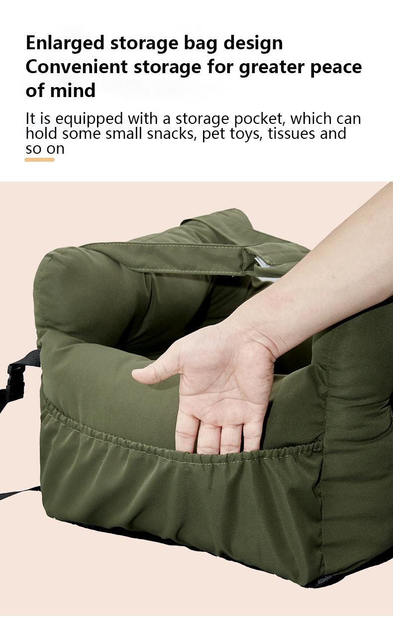 Wear-Resistant And Breathable Pet Car Bed