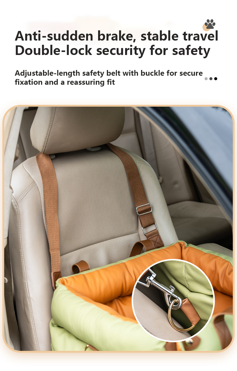 Waterproof and Antifouling Pet Car Bed