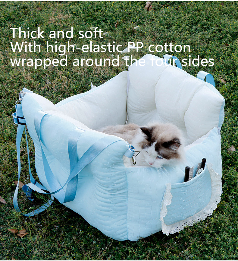 High Elasticity Eco Friendly Pet Car Bed