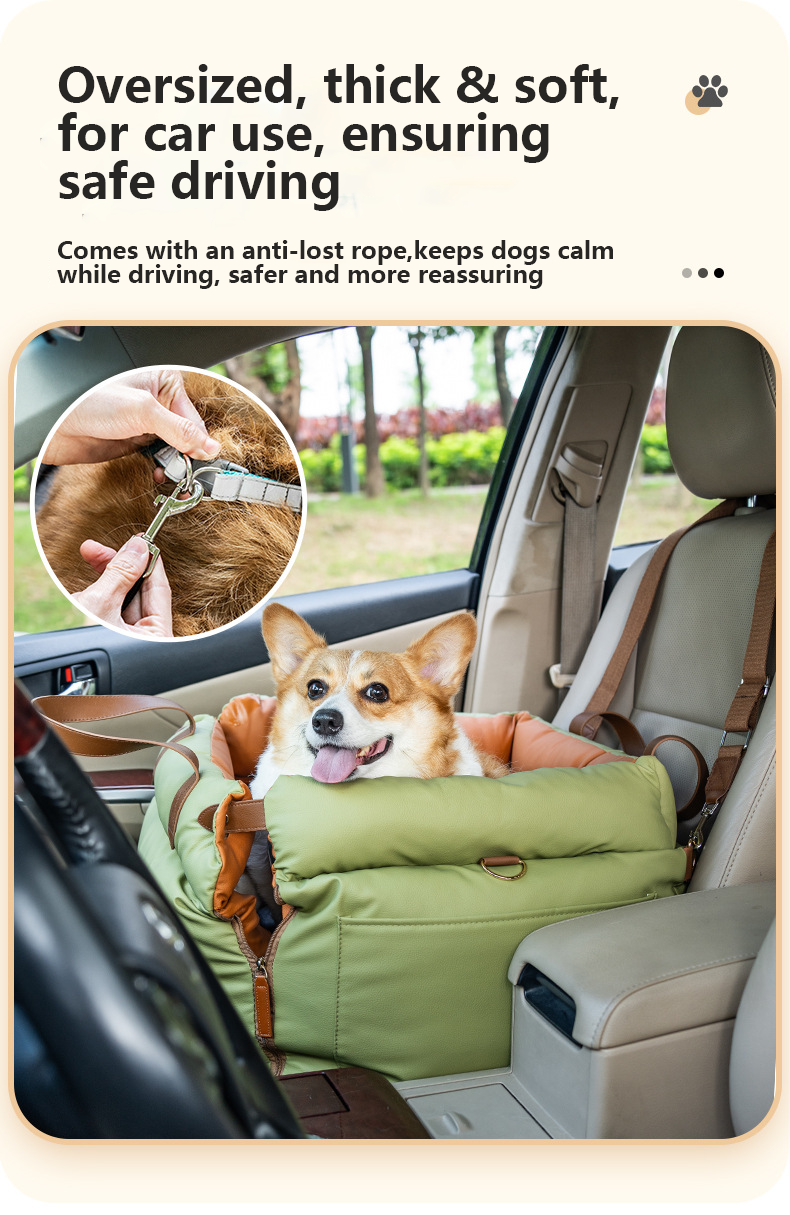 Waterproof and Antifouling Pet Car Bed
